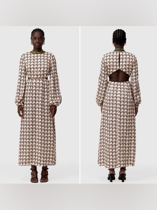 The Wolf Gang Dresses & Skirts - The Wolf Gang Free People Marrakesh Cut Out Maxi Dress Small Printed